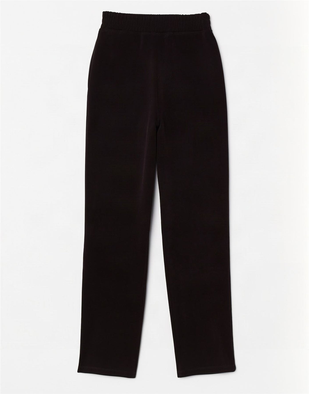 Guess Womens Velour Tracksuit Calças UK 10 Pequeno Poliéster Preto