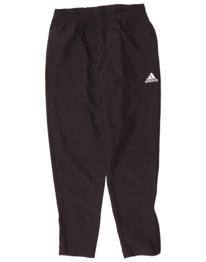 Męskie spodnie dresowe Adidas Aeroready, średni czarny poliester
