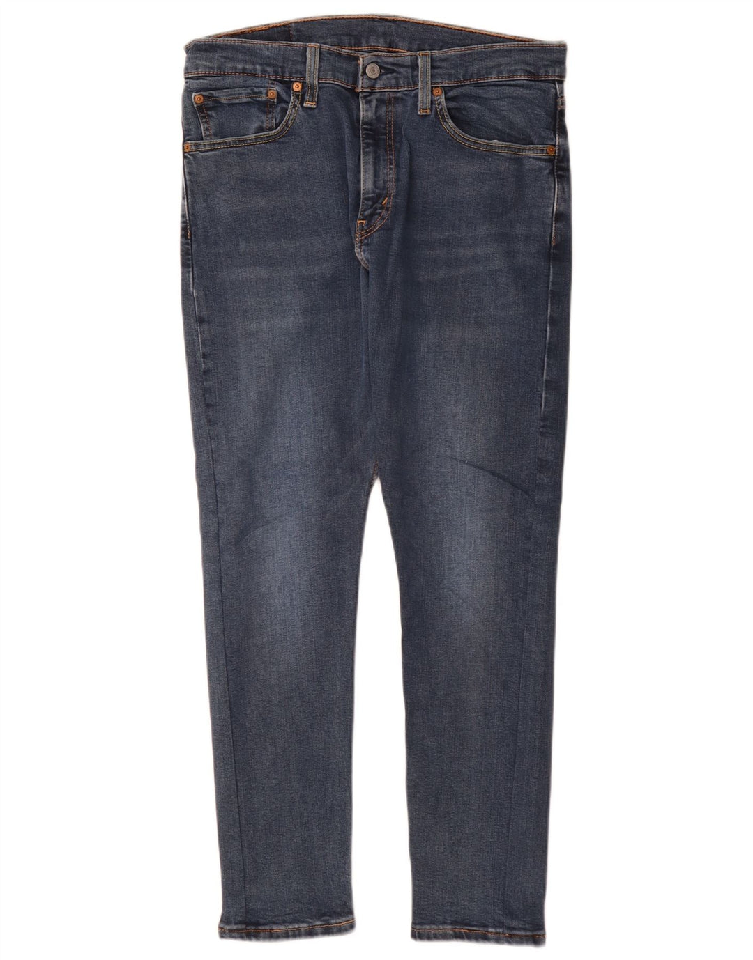 Levi's Womens 512 Slim Tapered Jeans W32 L30 Blue Cotton