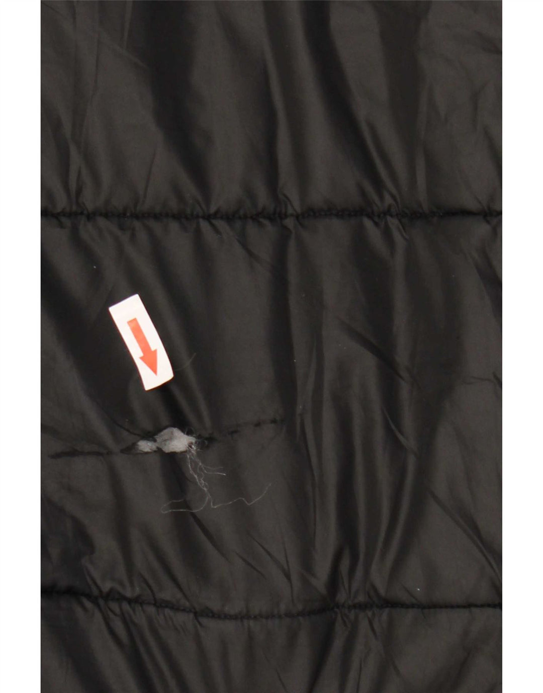 Adidas Womens Hooded Padded Coat UK 16/18 Large Black Polyester