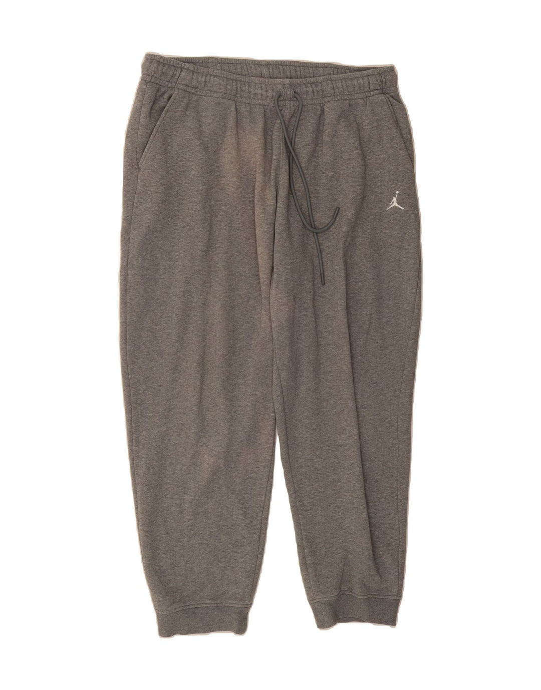 JORDAN Womens Tracksuit Trousers Joggers 2XL Grey Cotton Vintage Jordan and Second-Hand Jordan from Messina Hembry 