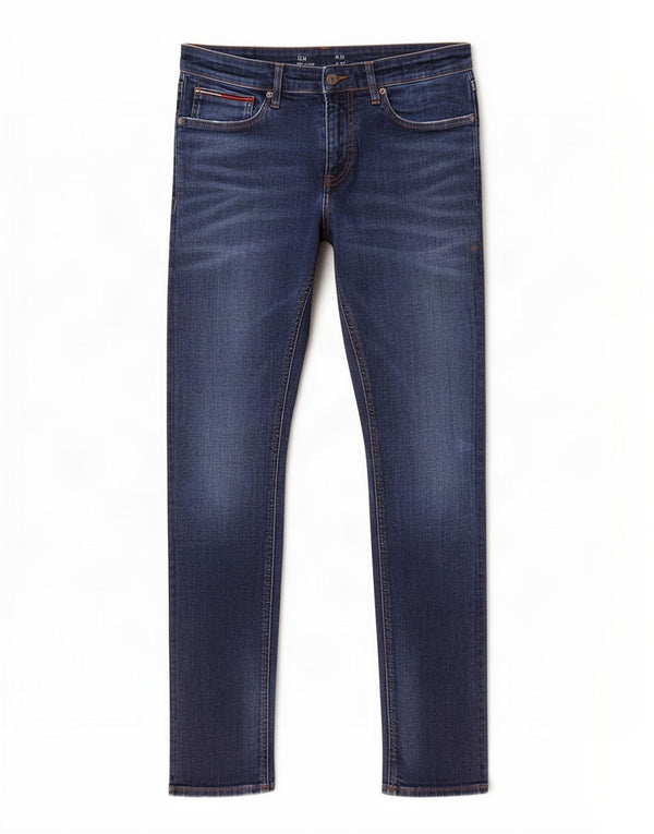 Tommy Hilfiger Mens Scanton Slim Jeans W32 L32 Plavi pamuk