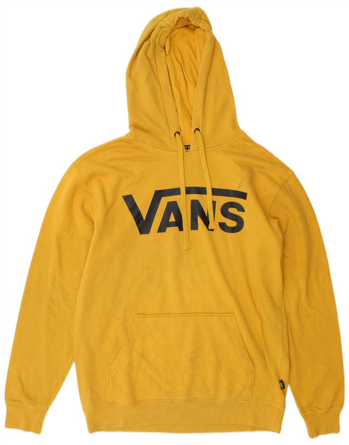 Vans Herre grafisk hættetrøje Jumper Medium Gul Bomuld