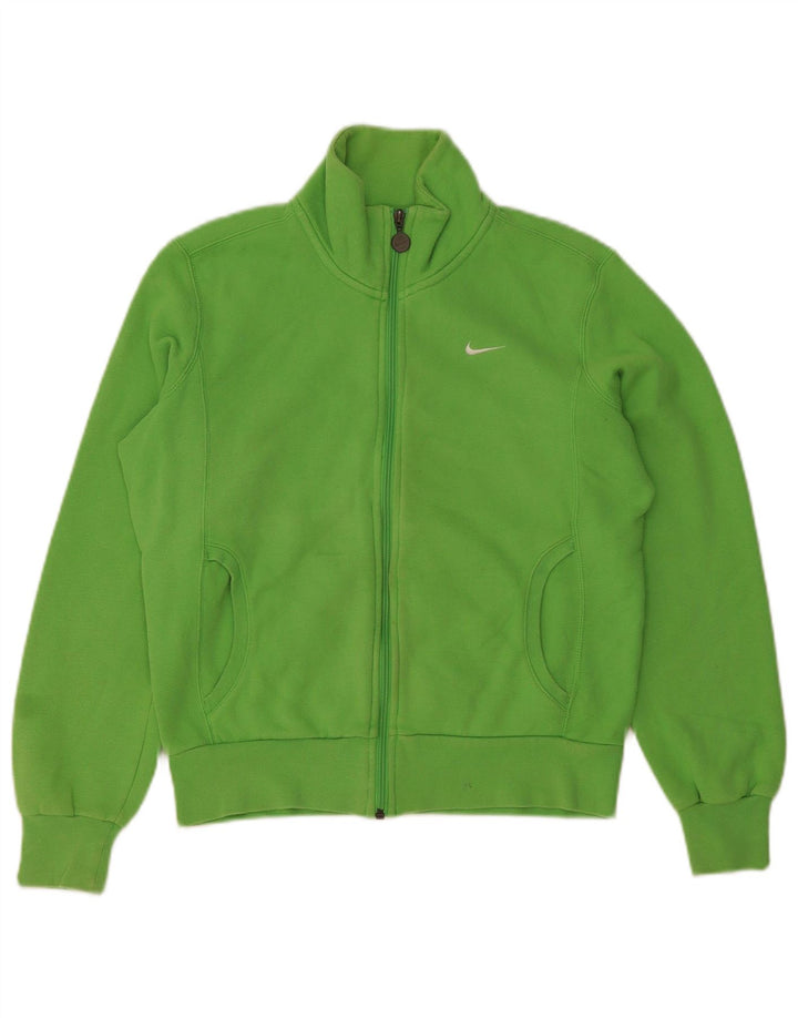 Giacca da tuta da donna Nike UK 10/12 Cotone verde medio