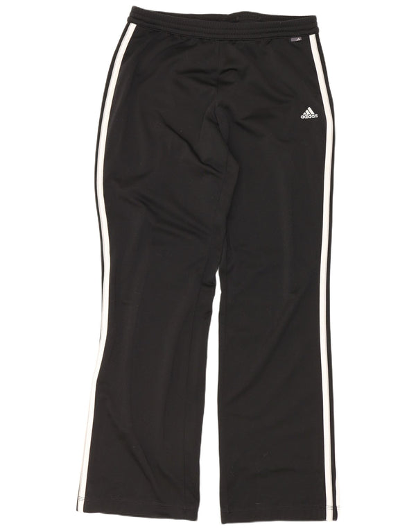 Adidas Pantalon de survêtement régulier pour femme UK 14 Medium Noir Sports