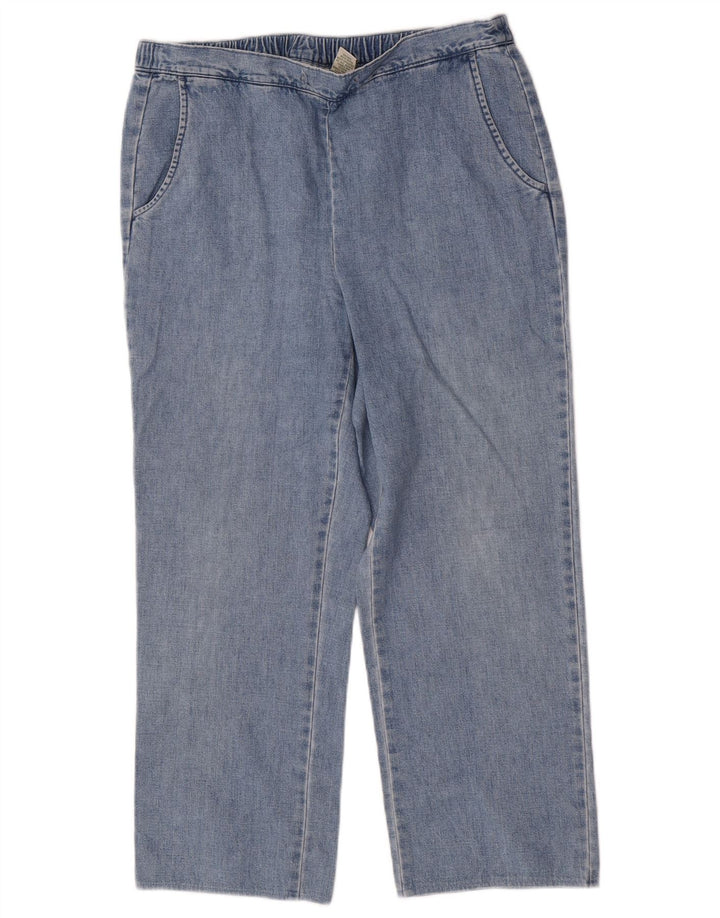 Orvis Womens Regular Straight Jeans Small W32 L25 Blue Cotton