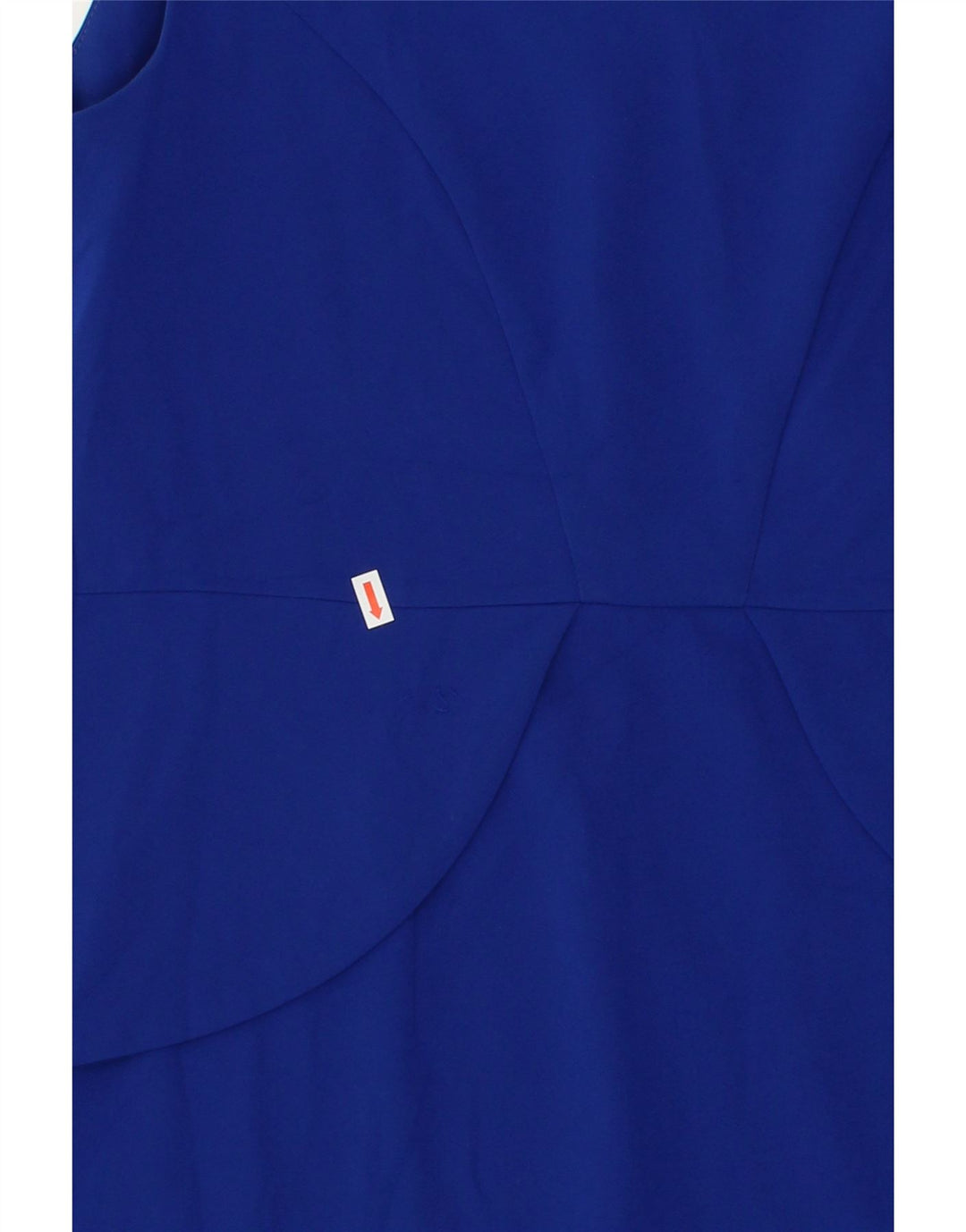CARLA FERRONI Womens Sleeveless Sheath Dress IT 44 Medium Blue Polyester Vintage CARLA FERRONI and Second-Hand CARLA FERRONI from Messina Hembry 