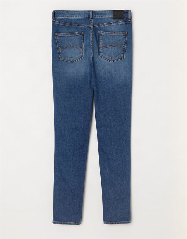 Blugi skinny pentru femei Armani W30 L33 Bumbac albastru