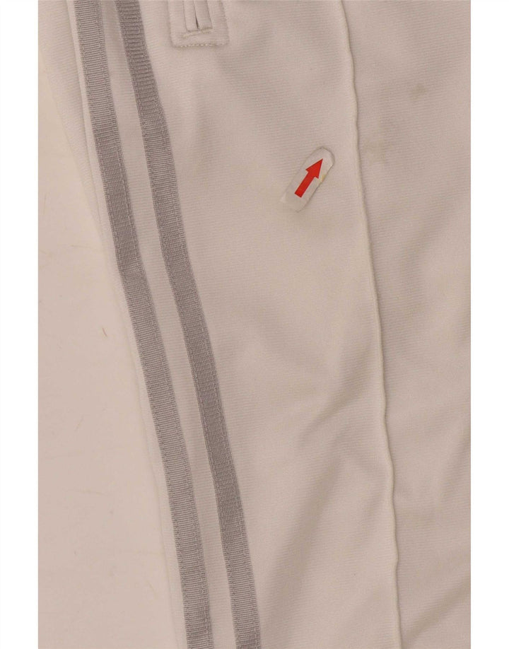 Adidas Womens Tracksuit Trousers EU 38 Medium White Polyester