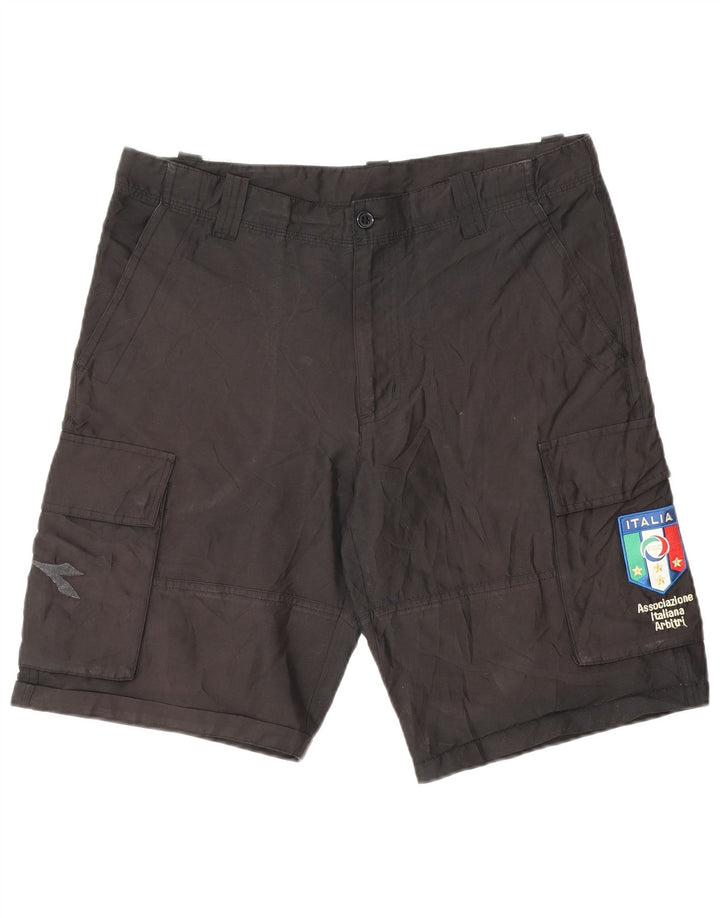 Σορτς DIADORA Ανδρικό Italia Cargo Small W32 Μαύρο Πολυεστέρα