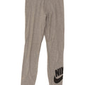 Nike Womens Graphic Leggings UK 8 Small Grey Cotton