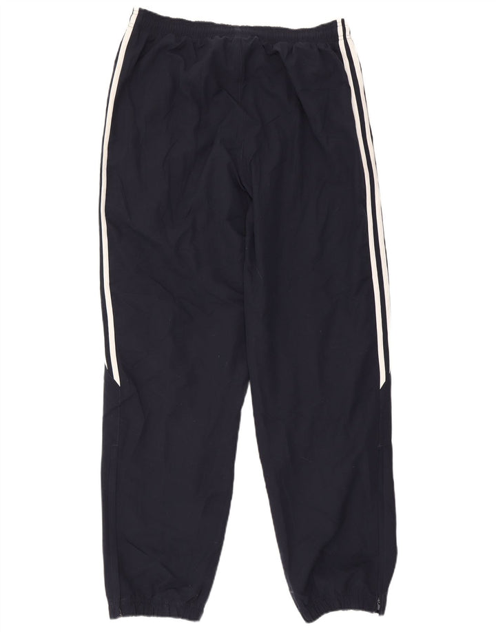 Adidas Mens Treino Calças Joggers Médio Azul Marinho Poliéster