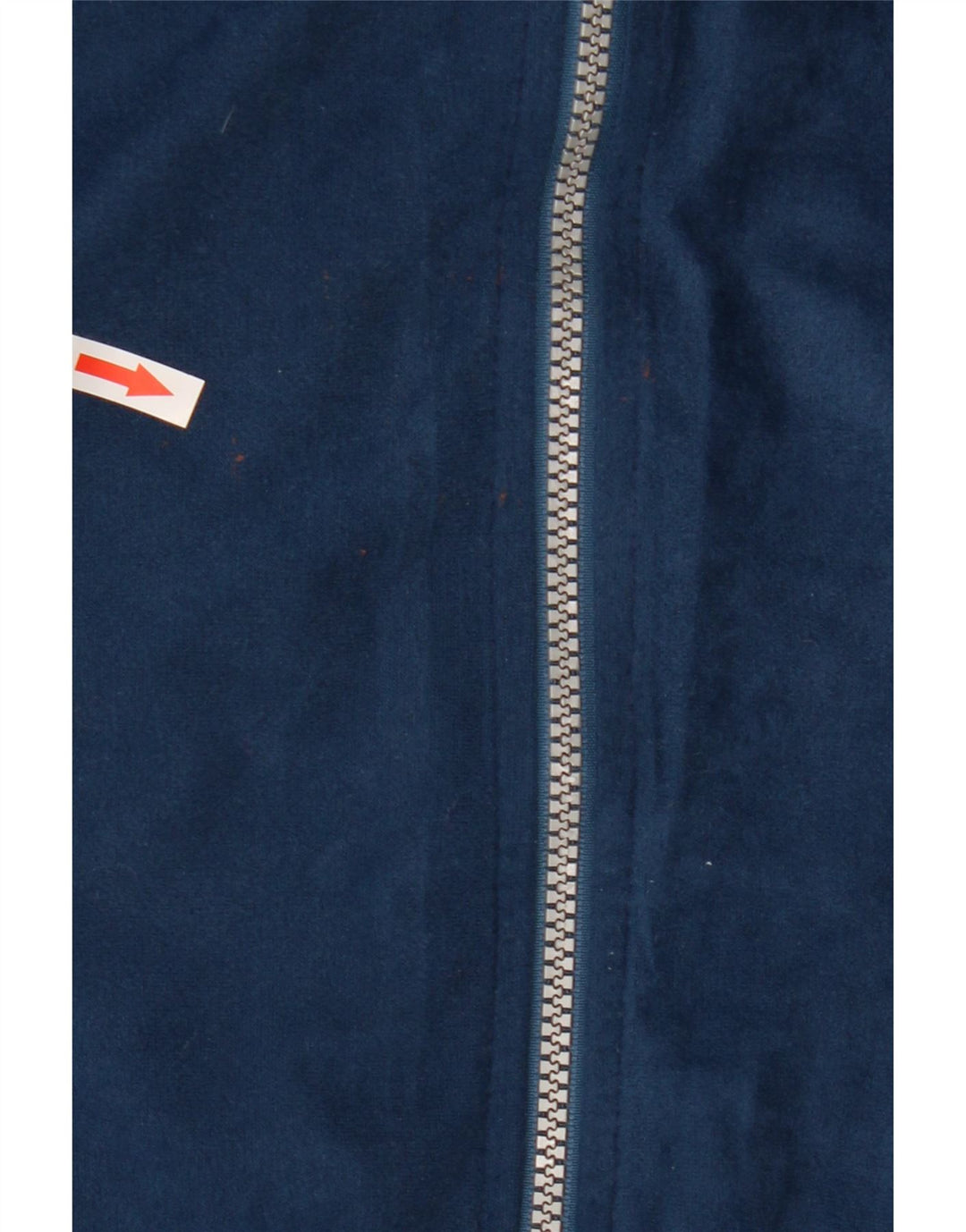 Giacca da tuta da uomo in velluto Aesse 2XL Poliestere color block blu navy