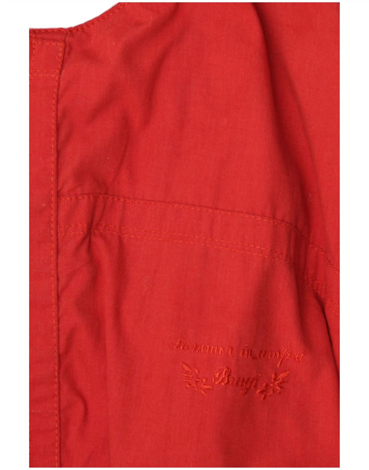 Brugi Womens Bomber Jacket UK 18 XL Red
