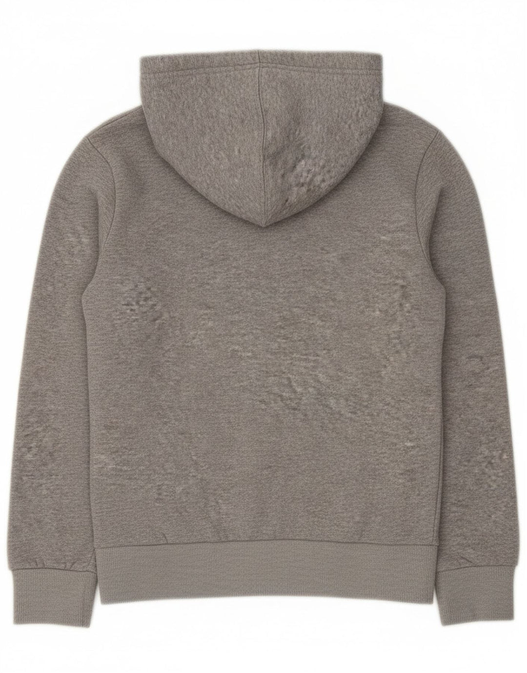 Converse Boys Zip Hoodie Sweater 10-11 Years Medium Grey Flecked Cotton