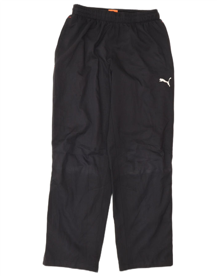 Pantaloni de trening Puma pentru bărbați, poliester mediu bleumarin