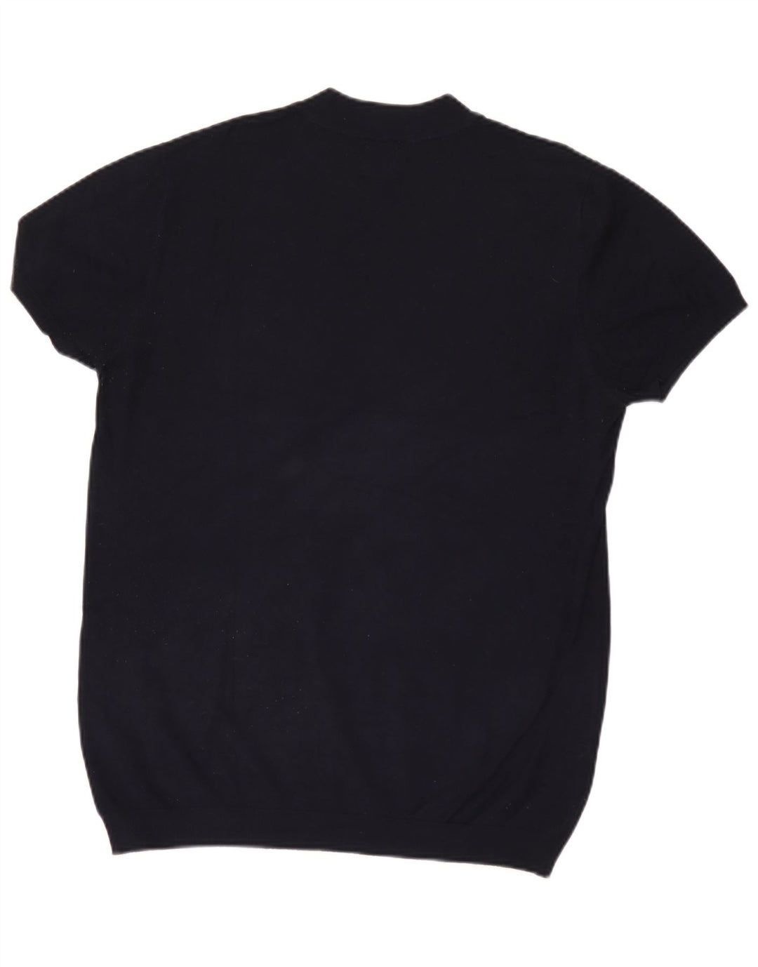 Zara Mens T-Shirt Top Large Navy Blue