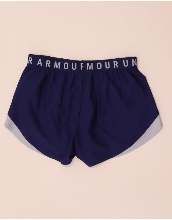 Under Armour Γυναικεία γραφικά αθλητικά σορτς UK 14 Medium Blue Sports