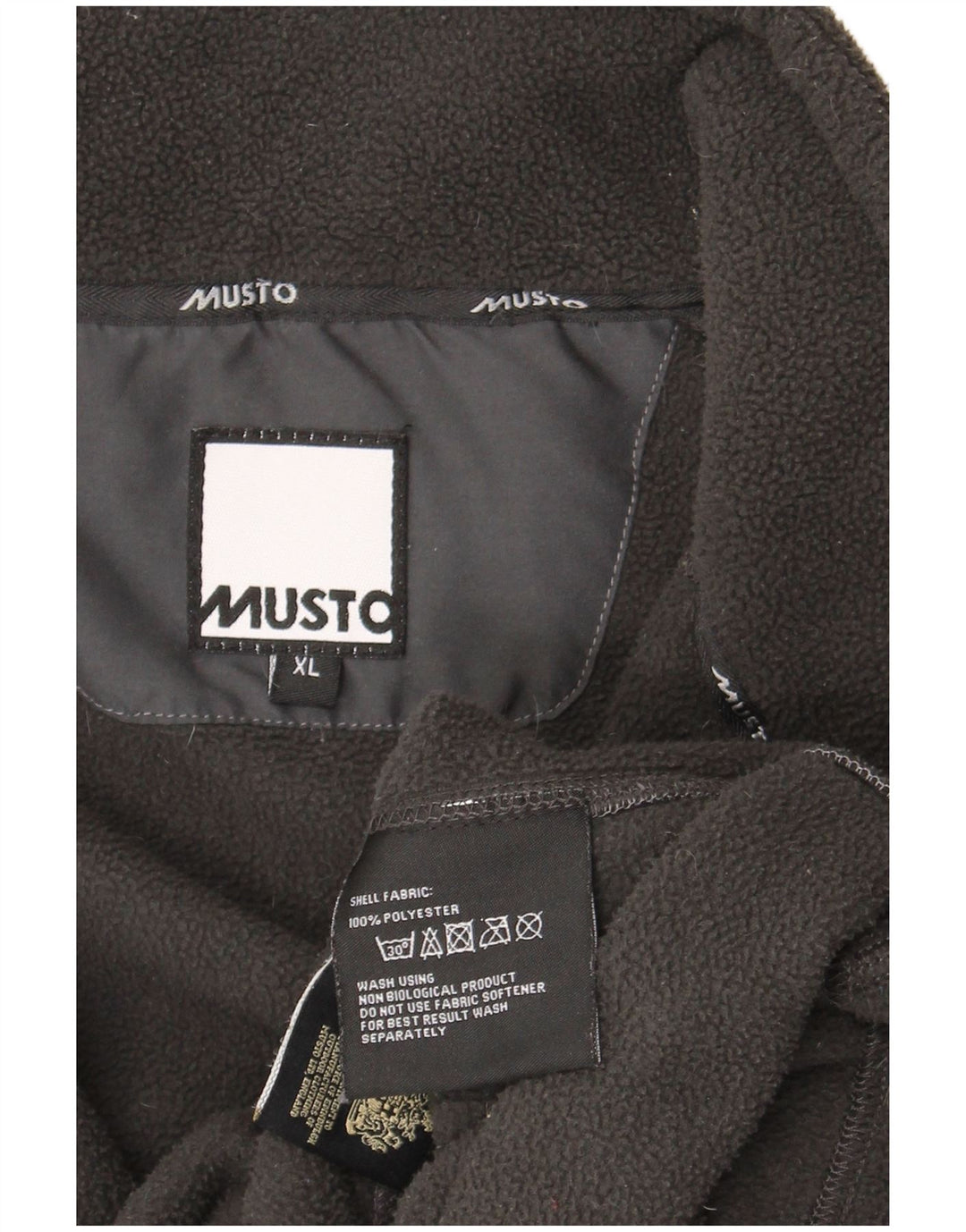 Musto Herre Fleecejakke UK 42 XL Grå Polyester