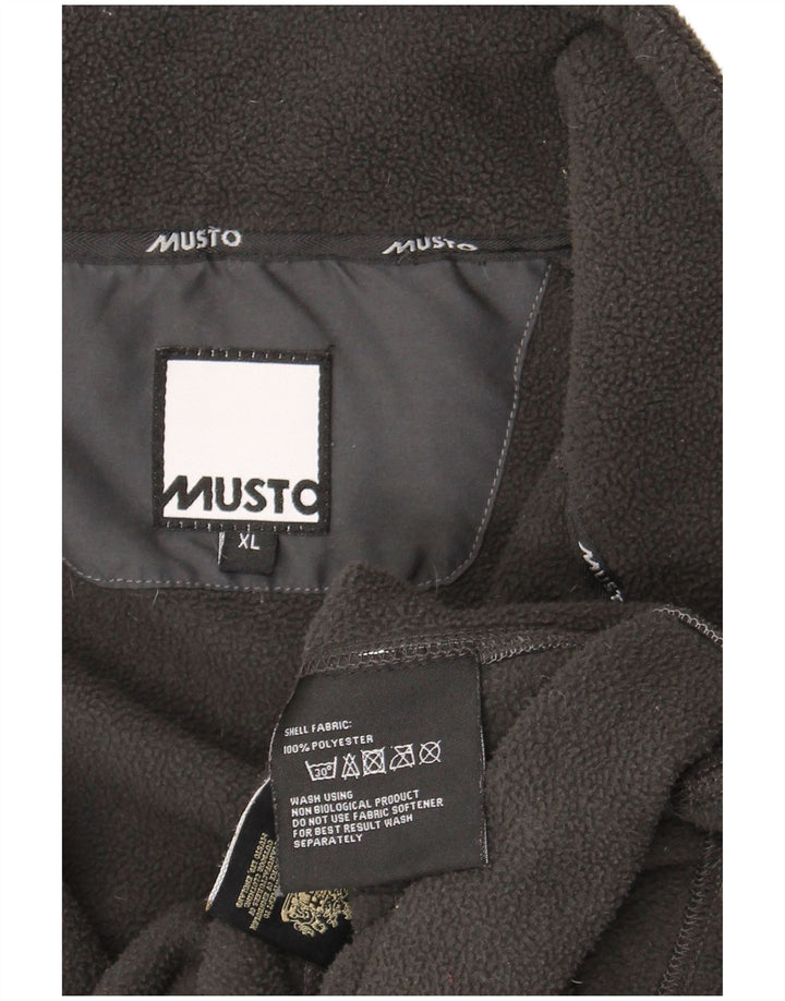 Musto Herre Fleecejakke UK 42 XL Grå Polyester