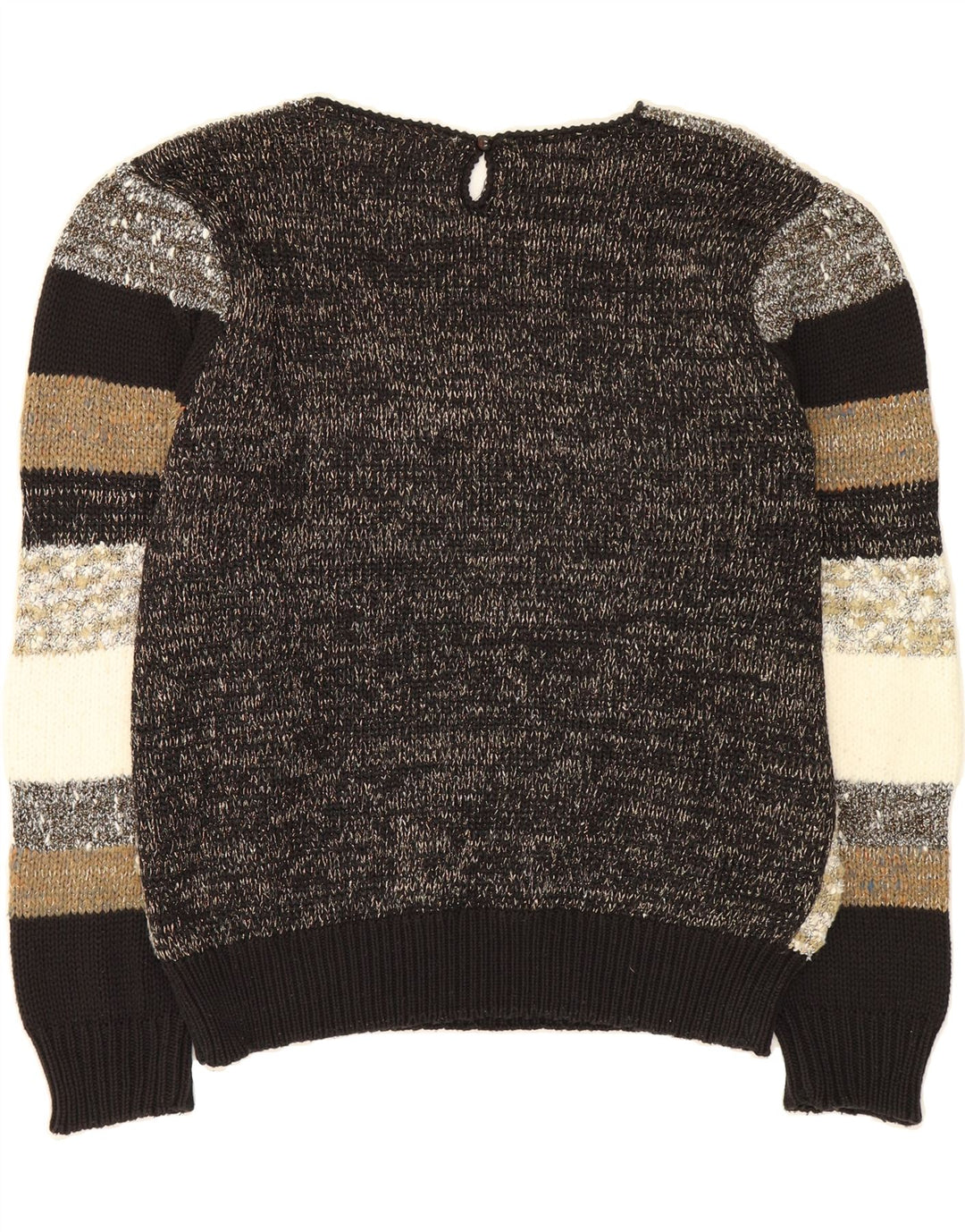 VINTAGE Womens Crew Neck Jumper Sweater EU 46/48 XL Multicoloured Vintage Vintage and Second-Hand Vintage from Messina Hembry 