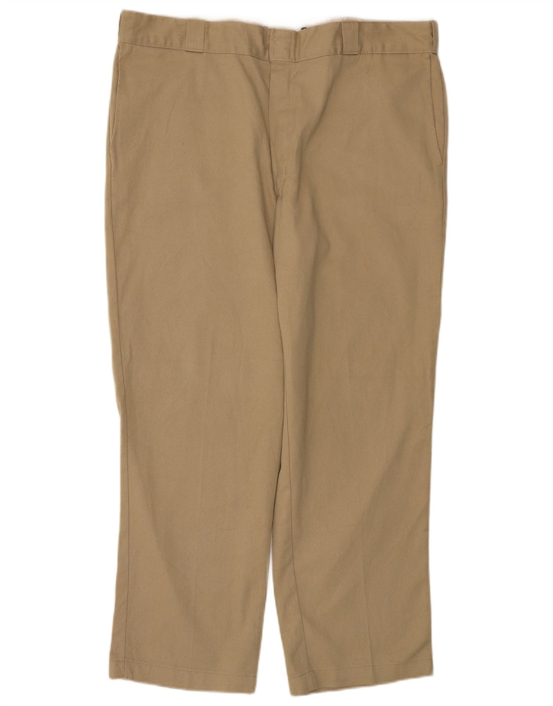 Pantaloni chino dritti da uomo Dickies W40 L30 poliestere beige