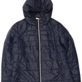 Diadora Dame Hætte Polstret Jakke UK 20 2XL Navy Blue Polyester