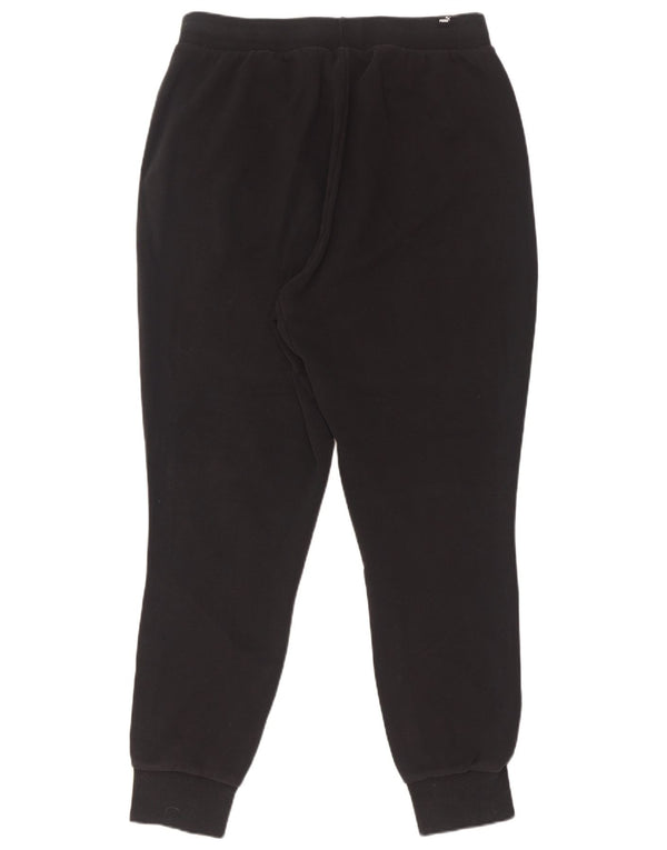 Puma Pantalon de survêtement pour femme Joggers UK 14 Large Noir Colourblock