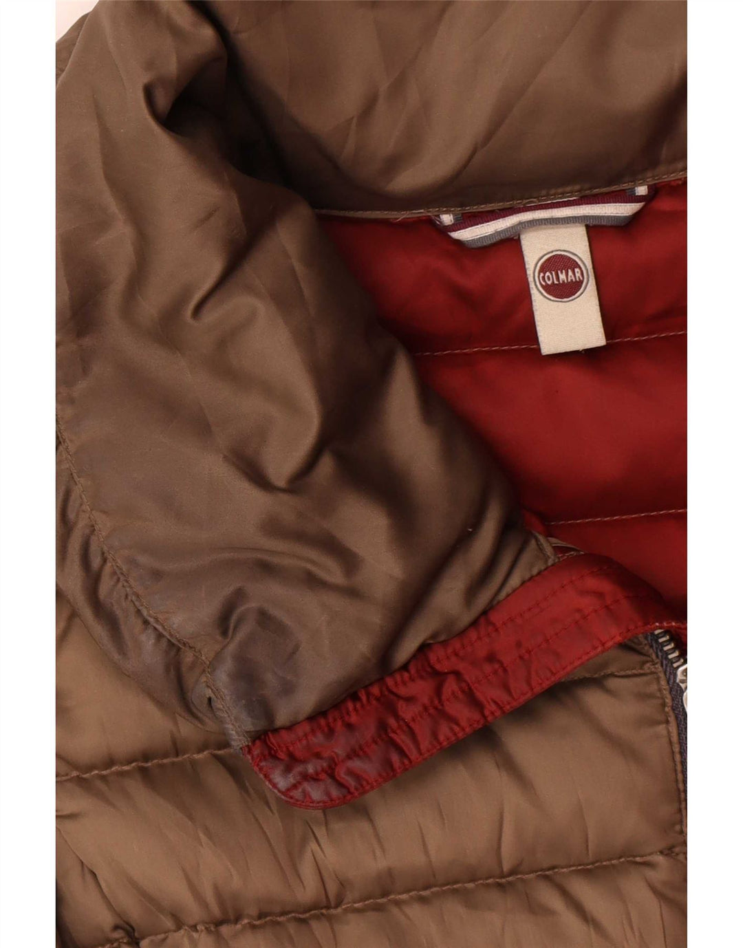 Colmar Womens Padded Jacket EU 38 Medium Brown
