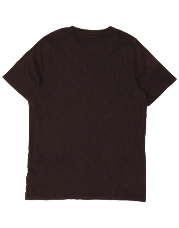 Puma Mens Graphic T-Shirt Top Large Black Cotton