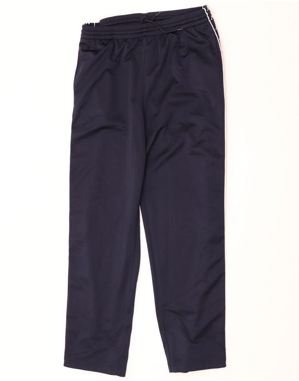 Pantaloni da tuta con grafica Kappa da uomo, grandi, in poliestere blu navy