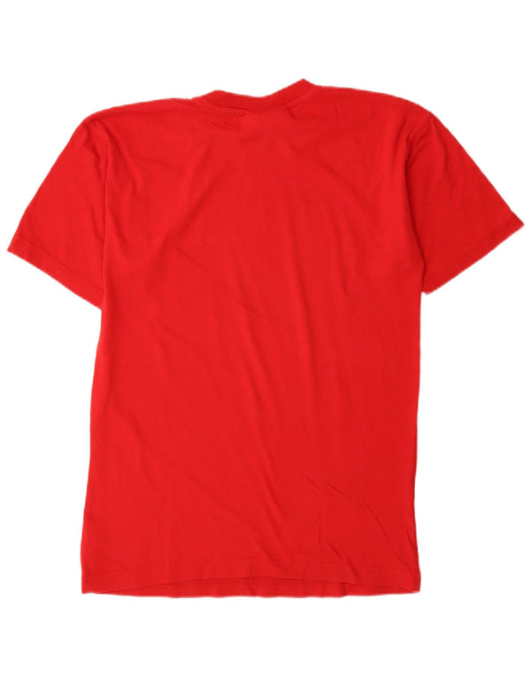 Puma Camiseta Masculina Graphic Top XS Algodão Vermelho