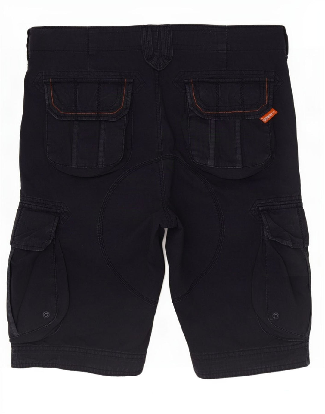Superdry Mens Cargo Shorts Medium W32 sötétkék pamut