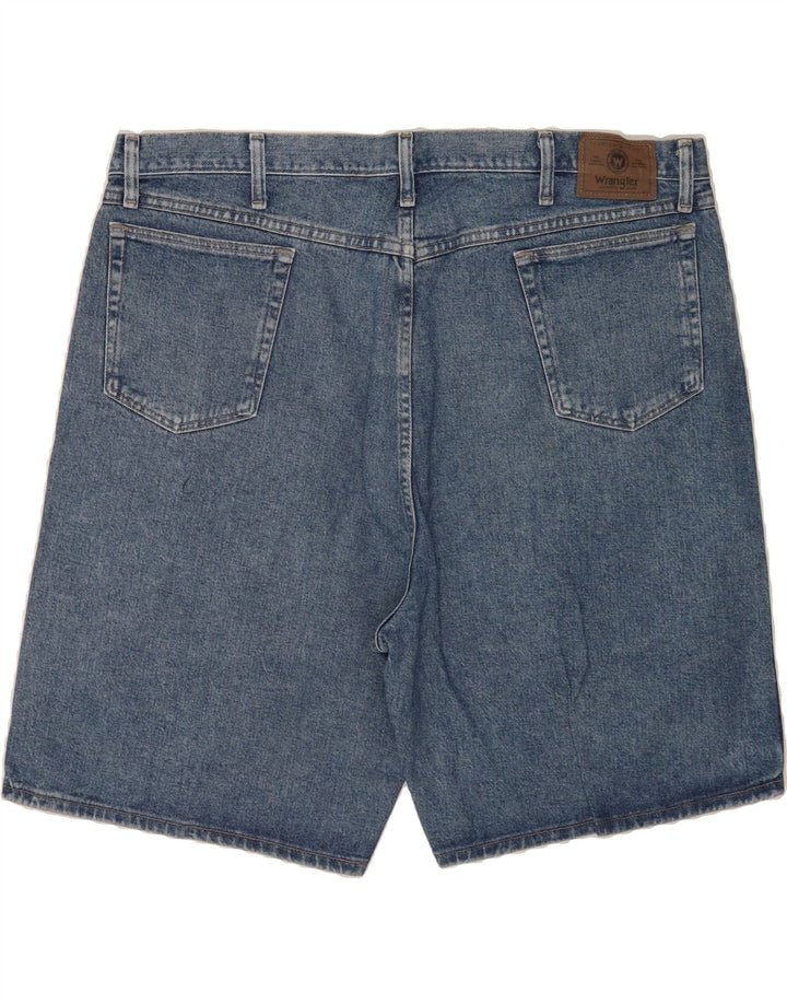 WRANGLER Mens Denim Shorts W44 2XL  Blue Cotton Vintage Wrangler and Second-Hand Wrangler from Messina Hembry 