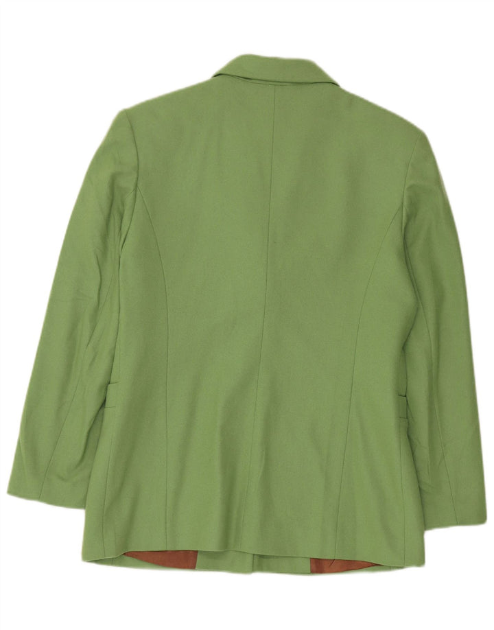 Giacca Blazer a 3 Bottoni da Donna Lancetti IT 46 Large Verde