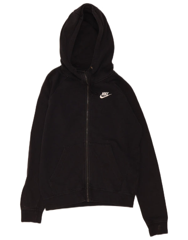 Nike Pull à capuche zippé pour homme XS en coton noir