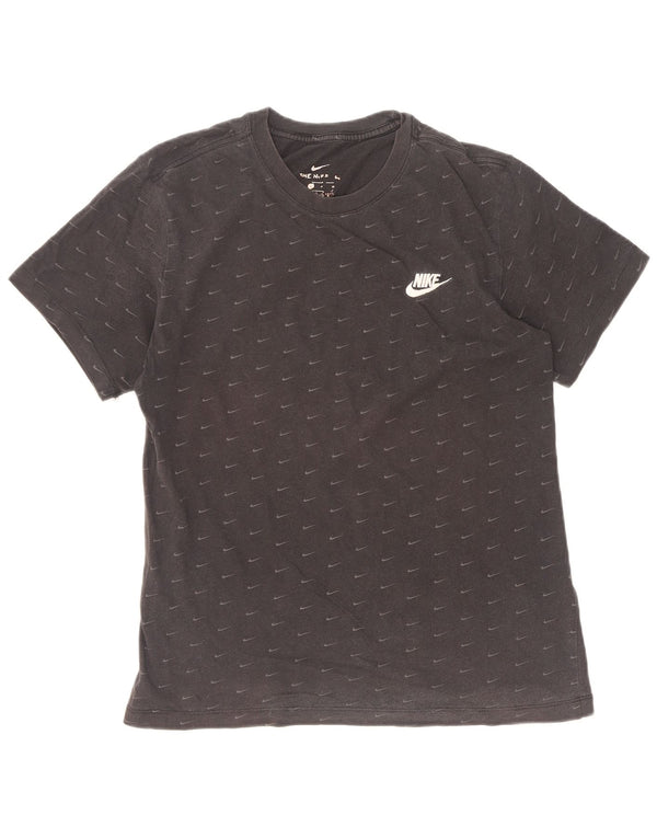 T-shirt grafica da uomo Nike Top Small in cotone nero
