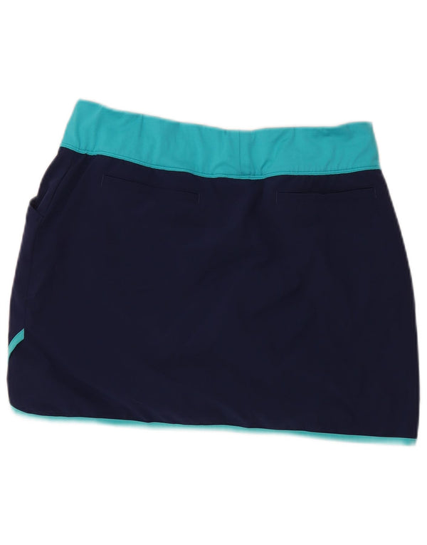 Adidas Jupe-short pour femme UK 14 Medium Bleu marine Polyester
