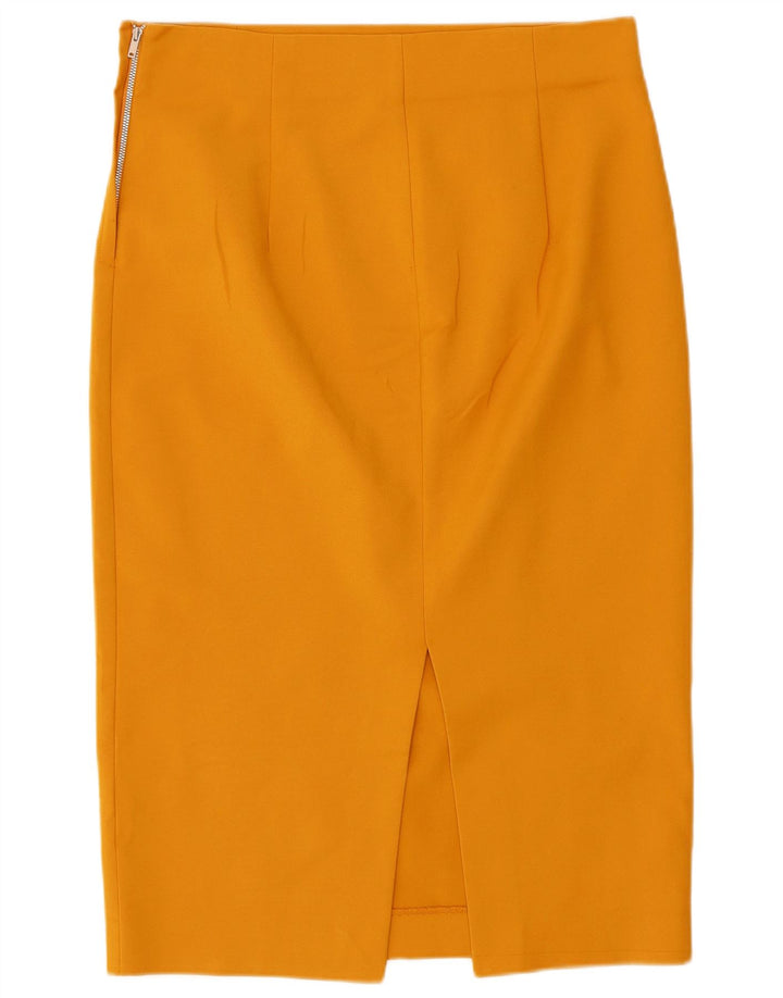 Gonna a tubino Zara da donna grande W30 gialla