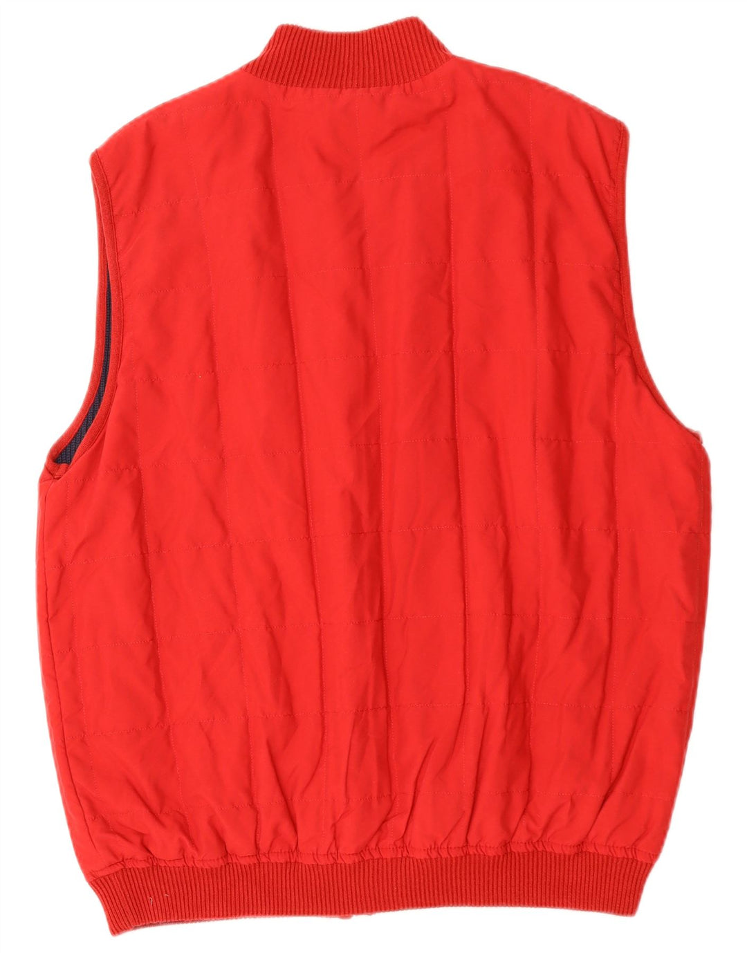 BOGGI Mens Reversible Gilet IT 52 XL Red Polyacrylic
