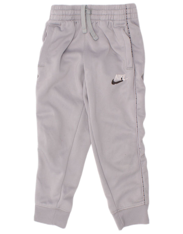 Nike Pantalon de survêtement graphique pour garçon 4-5 ans Petit Gris Polyester