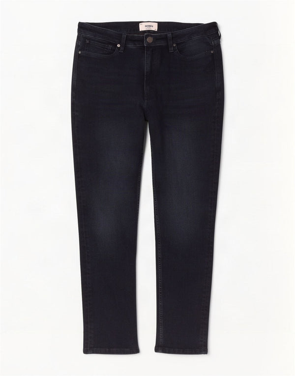 Fat Face Mens Slim Jeans W34 L29 Navy Blue Cotton