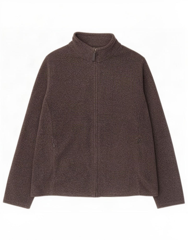 Marks & Spencer Chaqueta polar para mujer UK 40 XL Poliéster gris