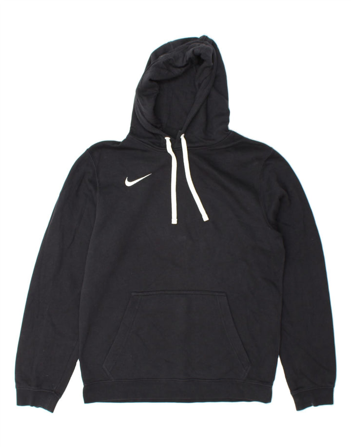 NIKE Mens Hoodie Jumper Small Black Cotton Vintage Nike and Second-Hand Nike from Messina Hembry 
