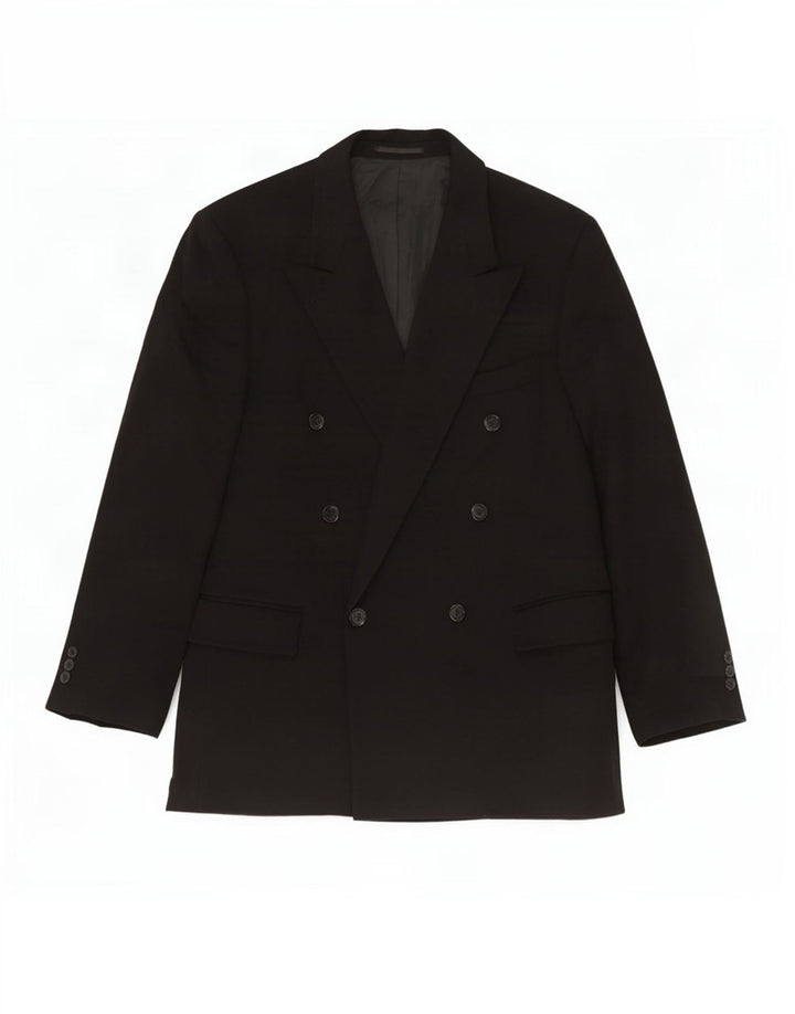 Ing Loro Piona & Co. Jachetă pentru bărbați cu două piepturi IT 54 2XL Negru