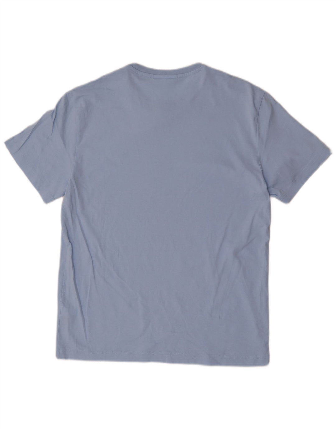 Lacoste Mens Regular Fit T-Shirt Top Size 4 Medium Blue Cotton