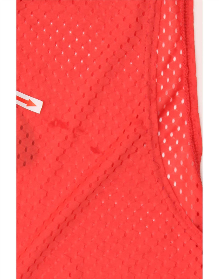 Nike Mens Graphic Vest Top Grande Poliéster Vermelho