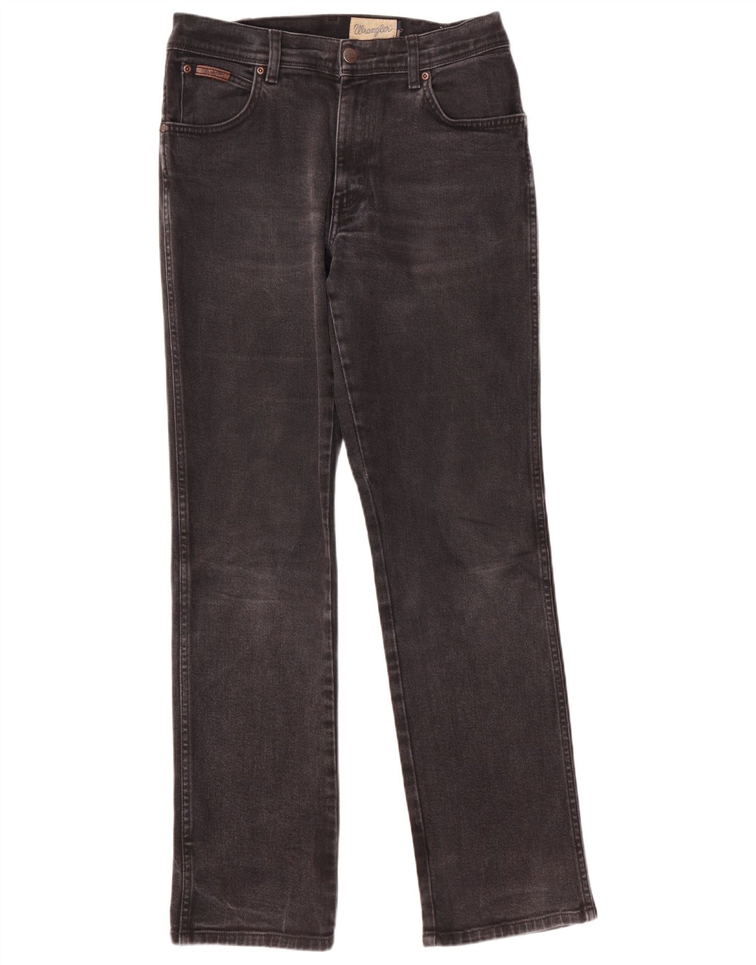 Wrangler Jean Droit Texas Homme W31 L32 Gris Coton