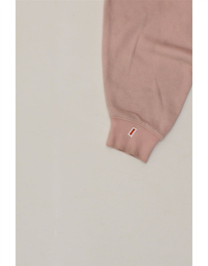 NIKE Womens Oversized Sweatshirt Jumper UK 10 Small Pink Cotton Vintage Nike and Second-Hand Nike from Messina Hembry 