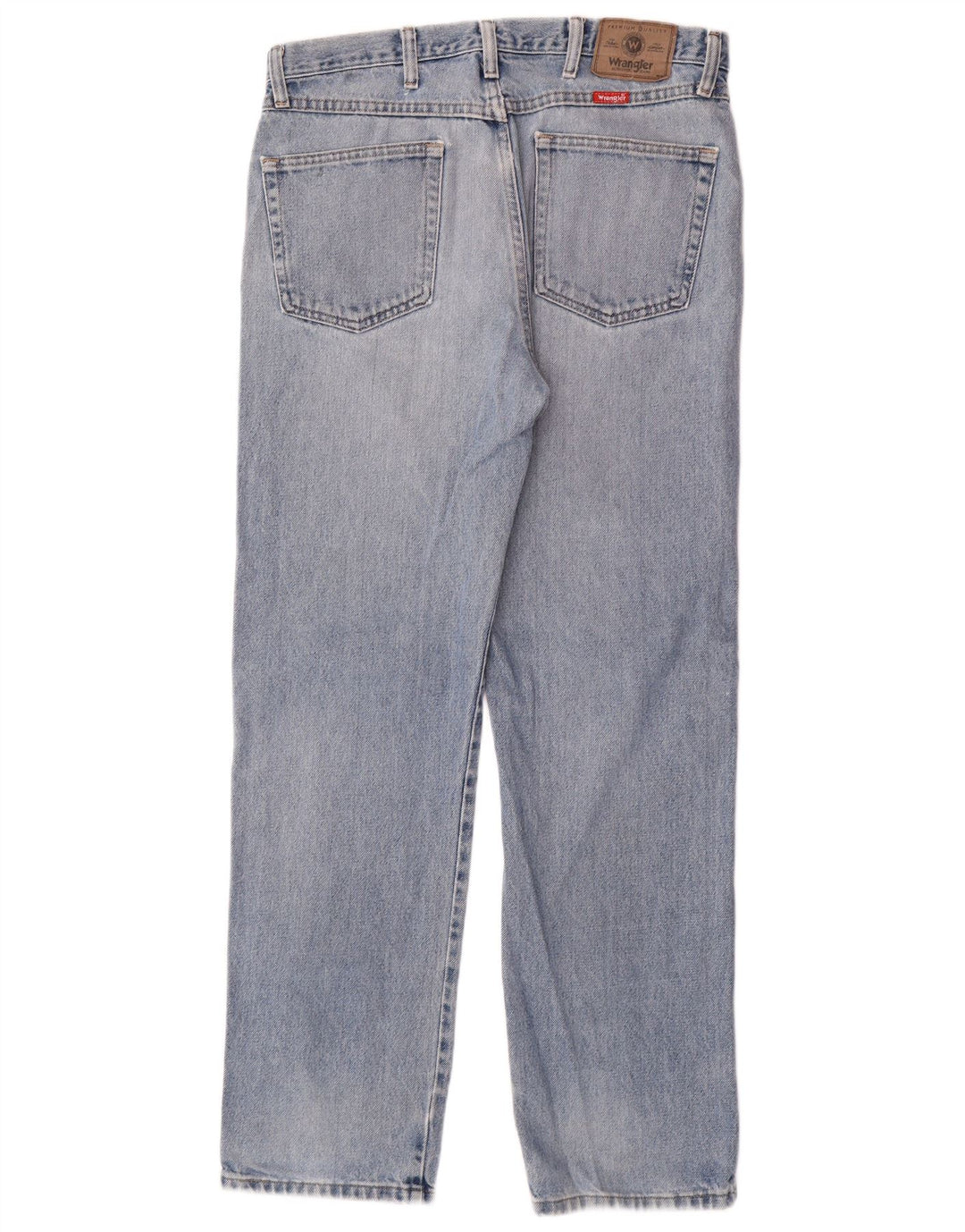 Calça jeans reta masculina WRANGLER W34 L32 azul algodão clássico
